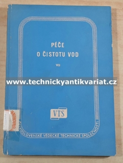 Péče o čistotu vody - Adolf Petrů (1958)