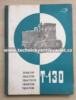 Traktor T130 - katalog náhradních dílů
