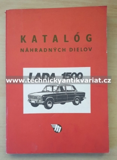 Lada 1500 - katalog náhradních dílů (1982)
