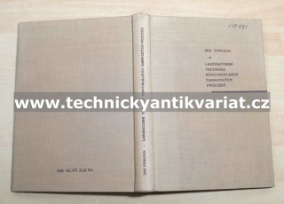 Laboratorní technika kontinuálních chemických procesů - Jan Pinkava (1958)