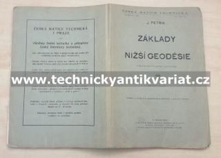 Základy nižší geodésie - J. Petřík (1921)