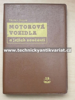 Motorová vozidla - Václav Hájek (1958)