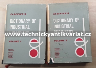 Dictionary of industrial chemistry 1,2 (1964)