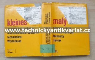 Malý německo-český a česko-německý technický slovník (1974)