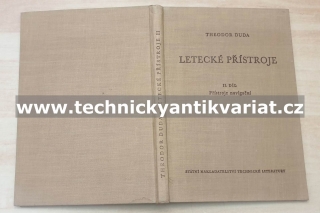Letecké přístroje II. Přístroje navigační - Theodor Duda (1956)