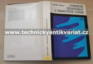 Chemické rovnováhy v analytické chemii - Kotrlý, Šúcha (1988)