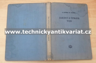 Jakost a úprava vod - Landa, Karas (1955)