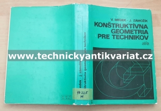 Konštruktívna geometria pre technikov - Medek, Zámožík (1978)