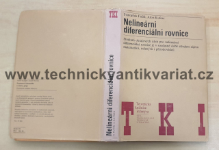 Nelineární diferenciální rovnice - Fučík, Kufner (1978)
