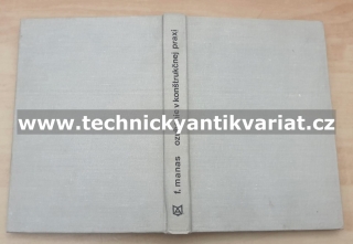 Ozubenie v konštrukčnej praxi - F. Manas (1976)
