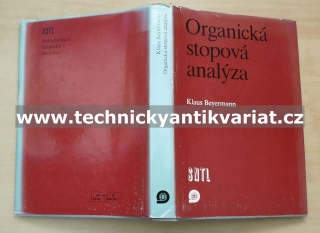 Organická stopová analýza - Klaus Beyermann (1987)