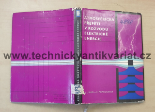 Atmosférická přepětí v rozvodu elektrické energie - Jirků, Popolanský (1966)