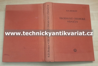 Technické chemické výpočty - S. D. Beskov (1956)