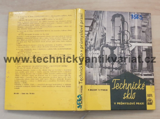 Technické sklo - V. Balcar, V. Vykouk (1960)