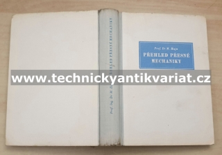Přehled přesné mechaniky - Miroslav Hajn (1956)