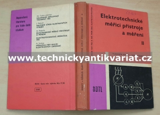 Elektrotechnické měřící přístroje a měření II. - Krejčí, Kábele (1961)