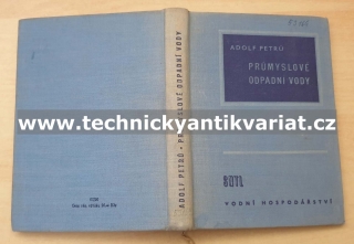 Průmyslové odpadní vody - Adolf Petrů (1961)