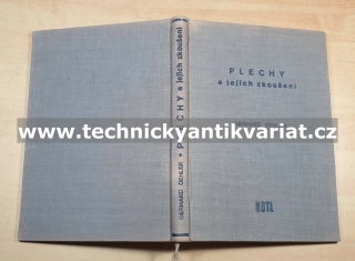 Plechy a jejich zkoušení - Gerhard Oehler (1958)