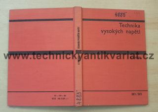 Technika vysokých napětí - Antonín Veverka (1966)
