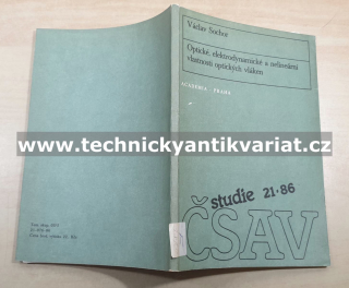 Optické, elektrodynamické a nelineární vlastnosti optických vláken - Václav Sochor (1986)