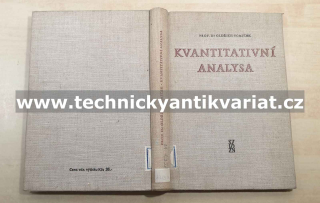 Kvantitativní analysa - Oldřich Tomíček (1958)