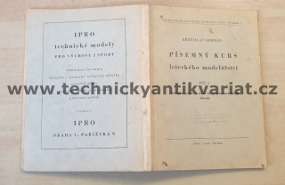 Písemný kurs leteckého modelářství I. Břetislav Semerád (1946)