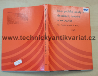 Energetická analýza destilace, sorpce a extrakce - W. Fratzscher (1987)