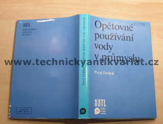 Opětovné používání vody v průmyslu - Pavel Dočkal (1988)