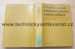 Lineární metody statistické indukce a jejich aplikace - Radhakrishna C. Rao (1978)