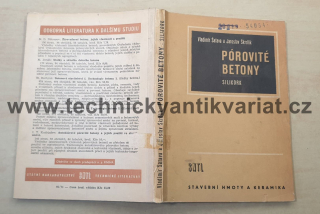 Porovité betony - V. Šatava, J. Škrdlik (1958)