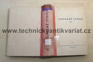 Stavebné stroje V. (1954)
