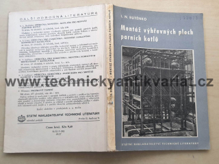 Montáž výhřevných ploch parních kotlů - L.N. Butěnko (1956)