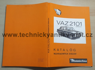 VAZ 2101 - katalog díelov (1973)