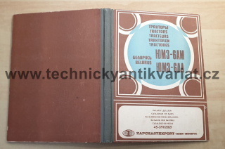 Traktory Bělarus - katalog náhradních dílů (1979)