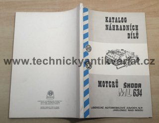Škoda ML634 - katalog náhradních dílů (1977)
