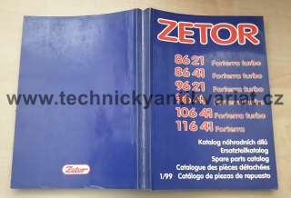 Zetor 8621, 8641, 9621, 9641, 10641, 11641 - Forterra (1999)