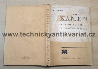 Kámen v architektuře - B. Syrový (1956)