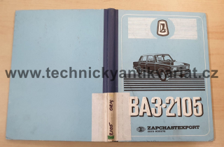 VAZ 2105 - katalog náhradních dílů (1980)