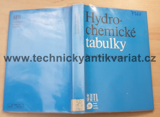 Hydrochemické tabulky - Pitter (1987)