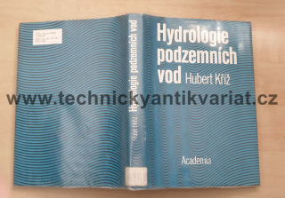 Hydrologie podzemních vod - Hubert Kříž (1983)