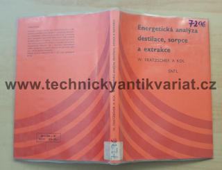 Energetická analýza destilace, sorpce a extrakce - W. Fratzscher (1987)