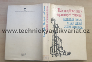 Tlak nasýtenej páry organických zlúčenin (pokračovanie) - Dykyj, Repaš, Svoboda (1984)