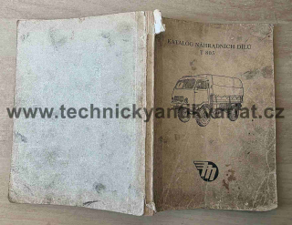 Tatra 805 - katalog náhradních dílů (1968)