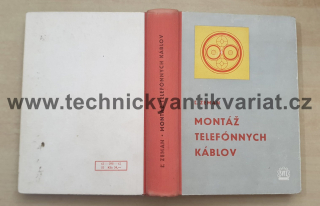 Montáž telefonich káblov - L.Zeman (1962)