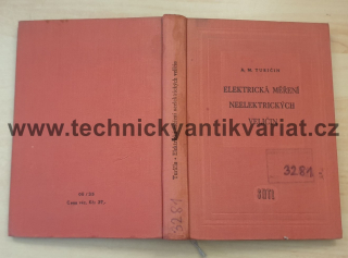 Elektrická měření neelektrických veličin - A. M. Turičin (1958)