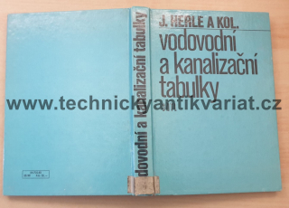 Vodovodní a kanalizační tabulky - J. Herle (1983)