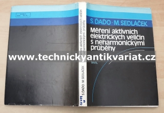 Měření aktivních elektrických veličin s neharmonickými průběhy - Ďaďo, Sedláček (1978)