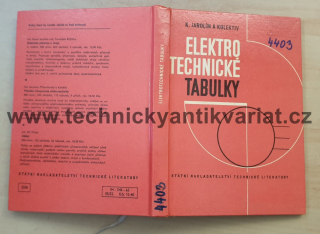 Elektrotechnické tabulky - Jarolím (1965)