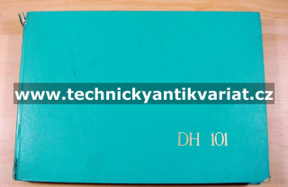 Hydraulické rýpadlo DH 101 - Katalog náhradních součástí