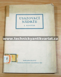 Usazovací nádrže - Z. Koníček (1956)
